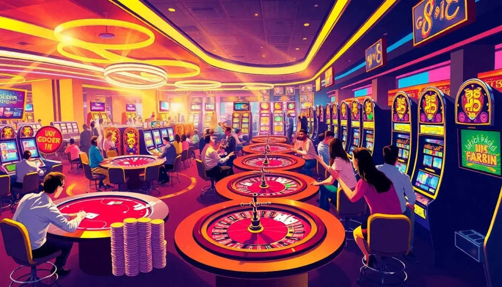 Experience the excitement of go 8 at our bustling casino, featuring dynamic poker games and vibrant slot machines.