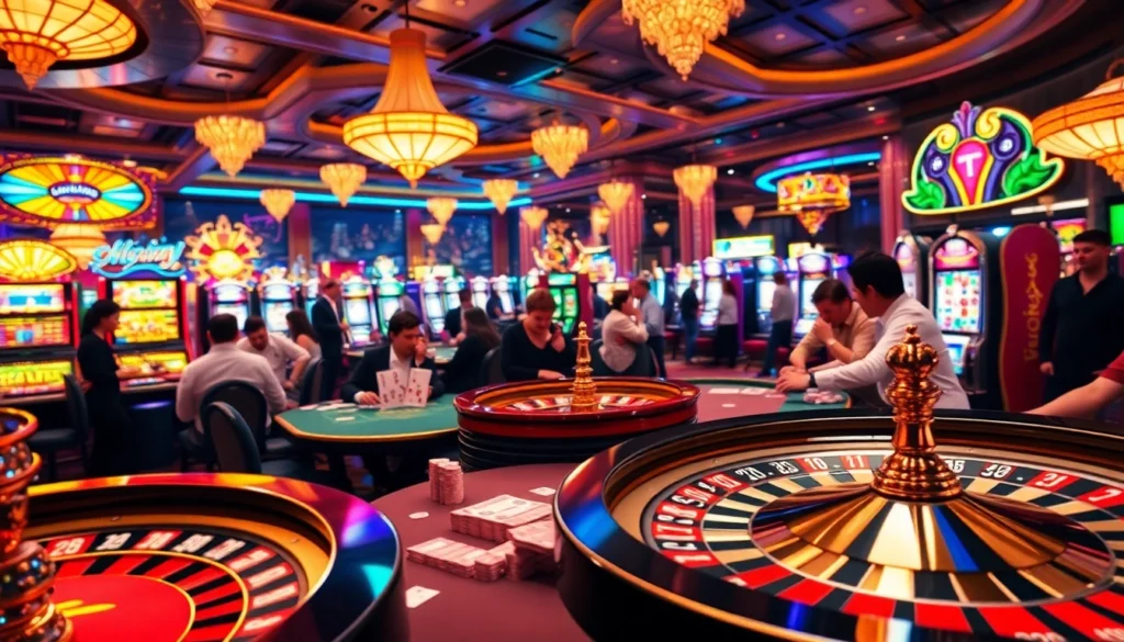 Experience the thrill of the casino with 'go 8' as players cheer during intense roulette spins and poker matches.